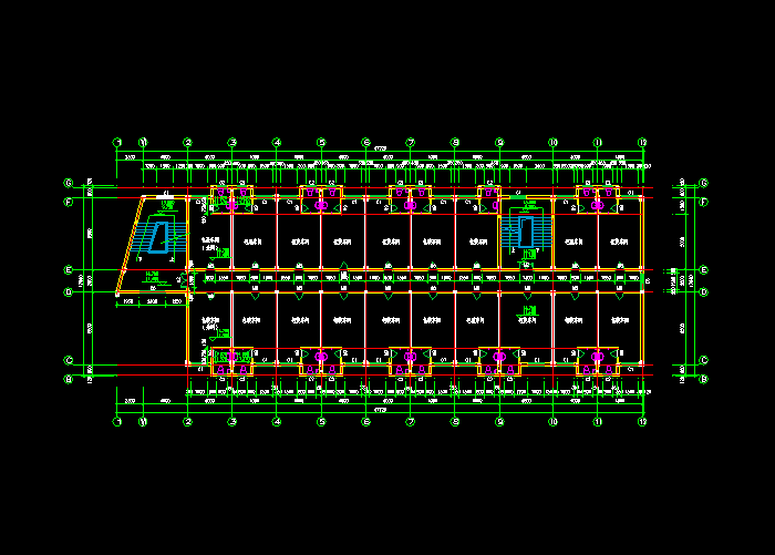 商業(yè)辦公樓附近CAD設計圖紙8