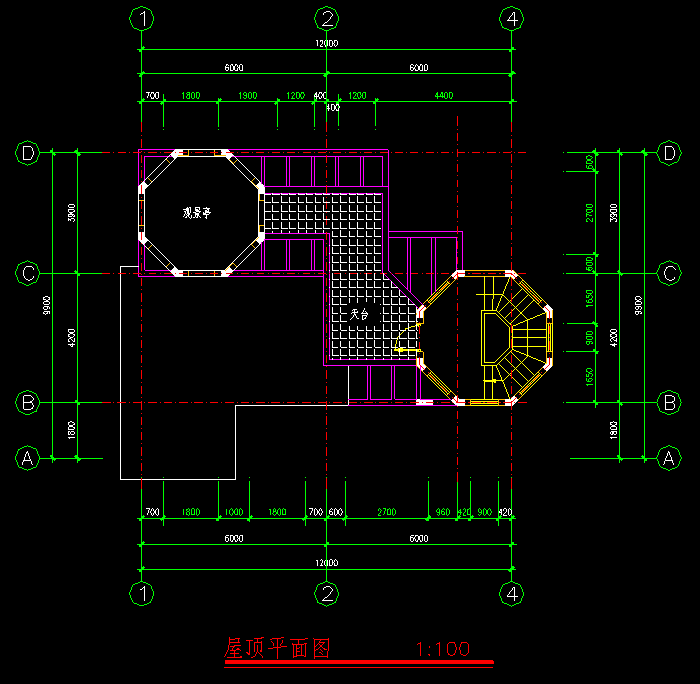 國(guó)外別墅規(guī)劃設(shè)計(jì)CAD方案施工圖1