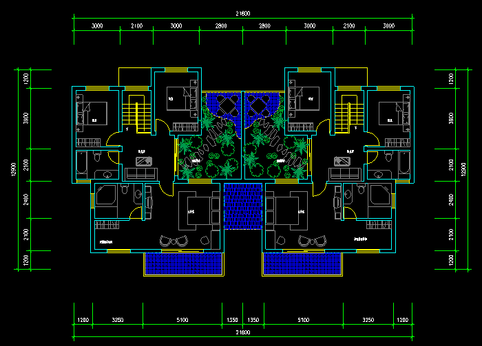 小區(qū)及會(huì)所設(shè)計(jì)圖紙5
