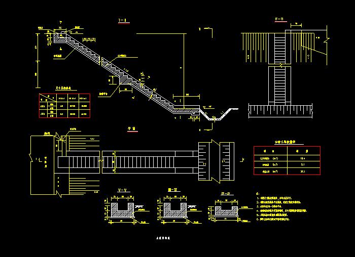 外側(cè)護(hù)欄橋設(shè)計(jì)鋼筋構(gòu)造CAD施工圖