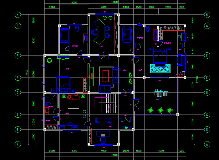 別墅規(guī)劃總體設(shè)計(jì)圖紙1