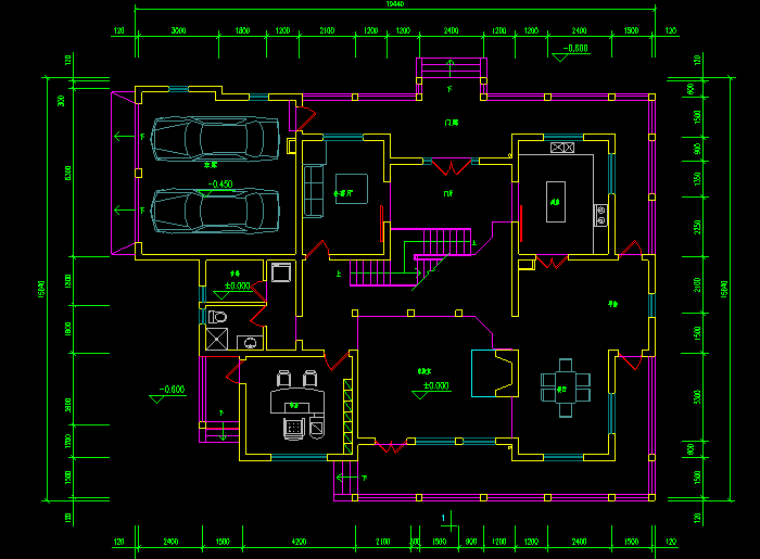 別墅規(guī)劃總體設(shè)計(jì)圖紙2