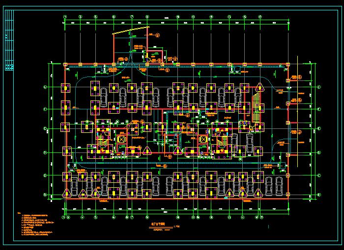 農(nóng)家小型別墅設(shè)計CAD建筑圖2