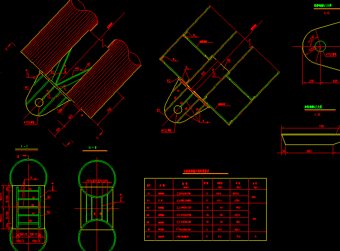 西河玉帶橋施工圖紙3