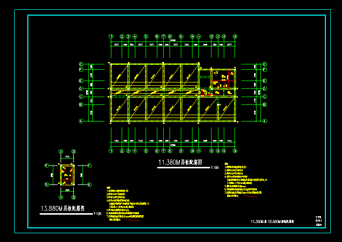 某高層住宅施工圖帶效果圖3