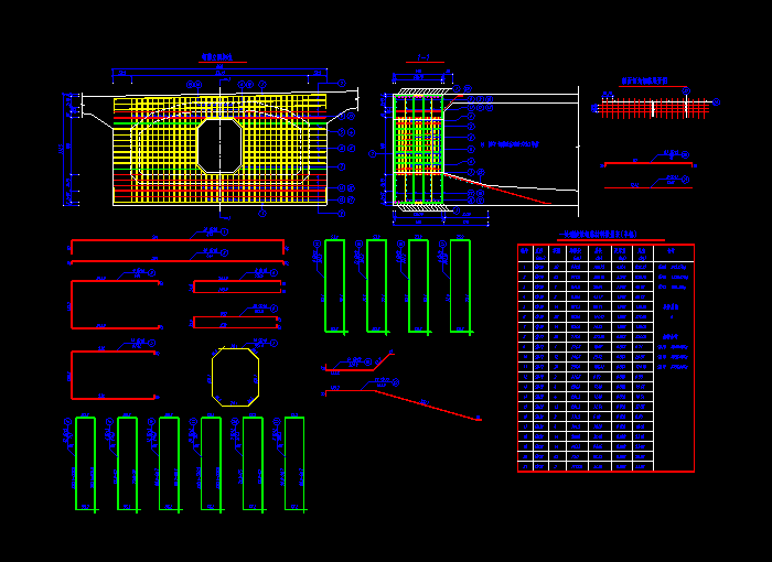 橋梁鋼筋構(gòu)造施工圖紙3