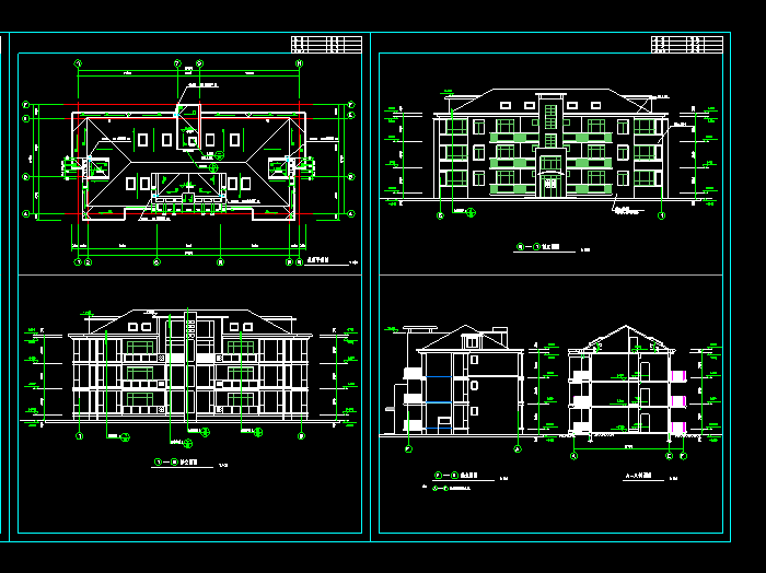 南方某地11層小高層住宅CAD設(shè)計(jì)圖3