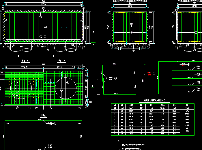 馬金任河特大橋全套CAD建筑設(shè)計(jì)圖紙
