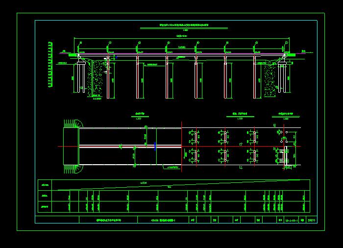橋塔下塔柱及橫梁鋼筋構(gòu)造CAD圖紙4