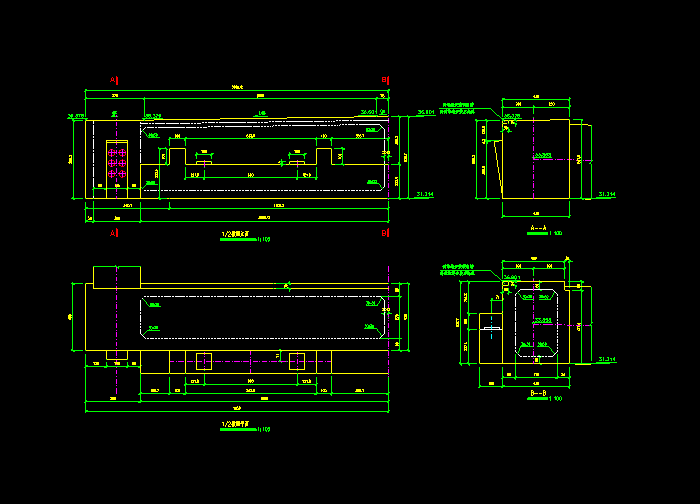 鋼管拱橋施工設(shè)計圖紙4