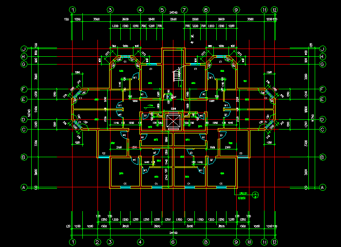 多層住宅戶(hù)型設(shè)計(jì)圖4