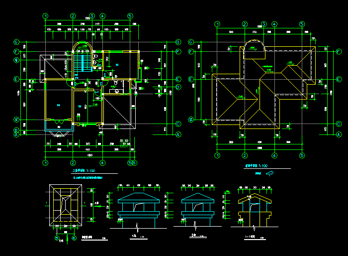 別墅規(guī)劃總體設(shè)計(jì)圖紙5