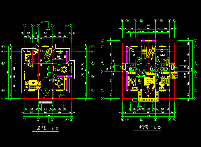 鄉(xiāng)村小別墅建筑設(shè)計施工圖5