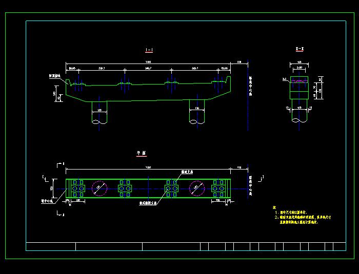 橋頭搭板鋼筋構(gòu)造設(shè)計CAD圖紙5