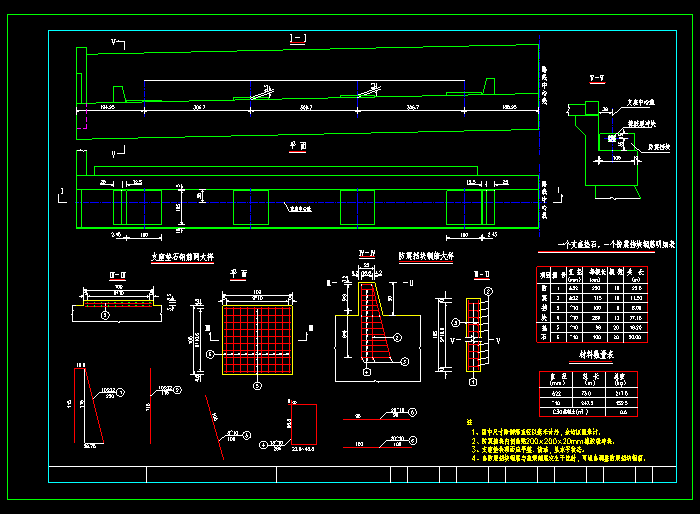 某大橋橋位平面設(shè)計CAD施工圖5