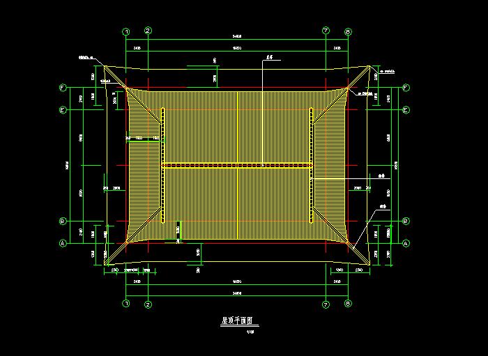 大觀樓古建筑設(shè)計CAD圖紙4