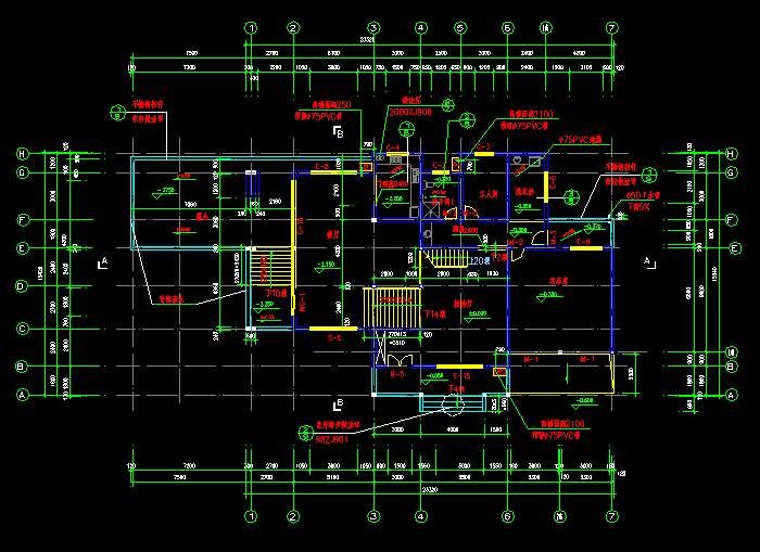 聯(lián)體別墅建筑設(shè)計(jì)方案圖紙6