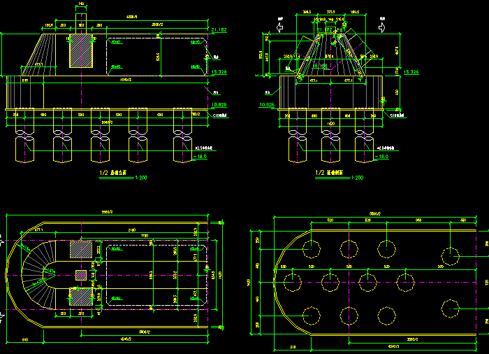 鋼管拱橋施工設(shè)計圖紙6