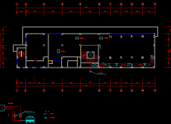 改造CAD設(shè)計建筑圖紙2