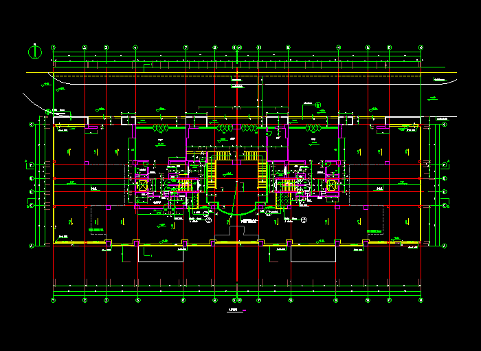 中高層商住樓建筑施工設(shè)計(jì)圖3