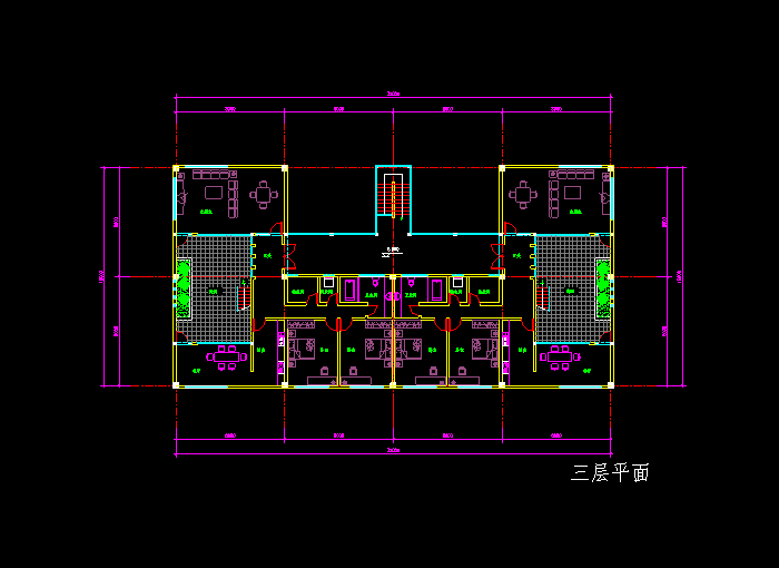 別墅全套CAD設計建筑圖3
