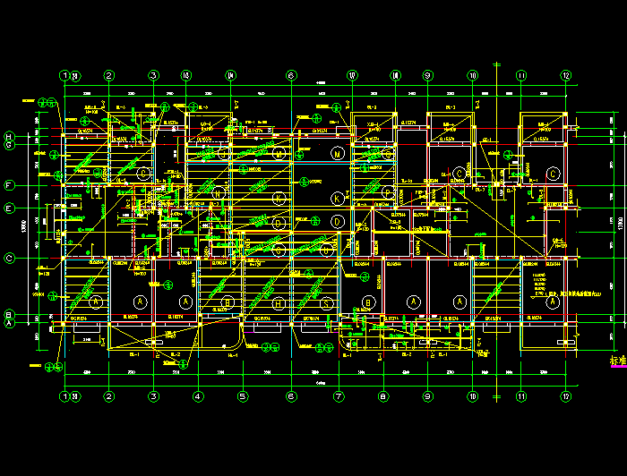 糧庫住宅樓全套CAD施工圖4