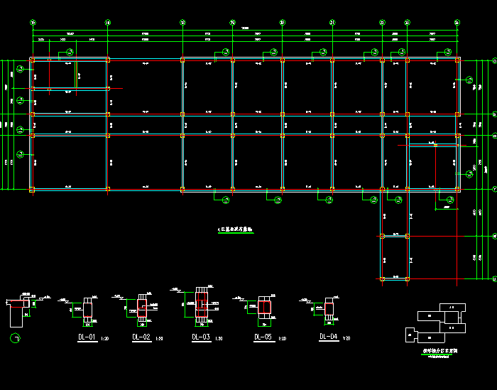 商用樓框架結(jié)構(gòu)施工圖5