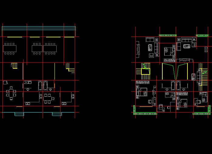 老建筑民居CAD設(shè)計建筑圖紙1