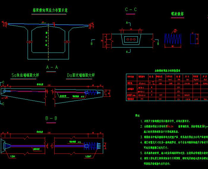 某大橋橋墩設(shè)計CAD構(gòu)造圖2
