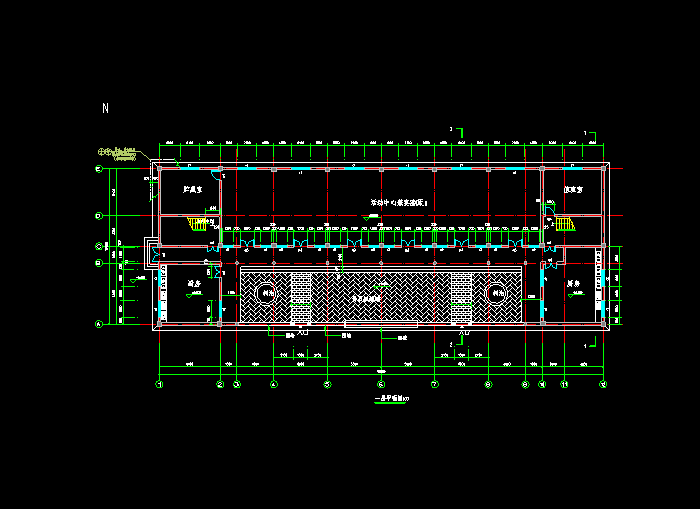 老建筑民居CAD設(shè)計建筑圖紙5