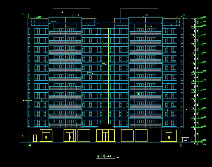 CAD多種類型建筑施工圖圖紙