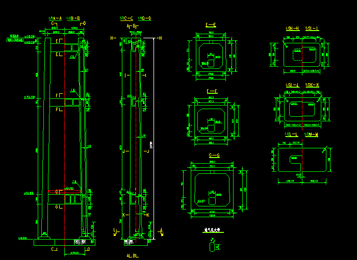 南汊橋全套CAD建筑施工圖6