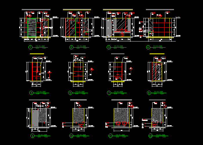 北京市朝林酒店客房裝修施工圖10