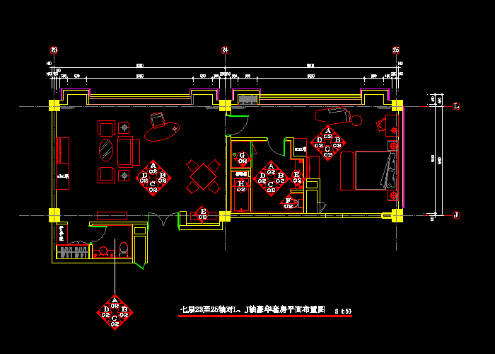 北京市朝林酒店客房裝修施工圖11