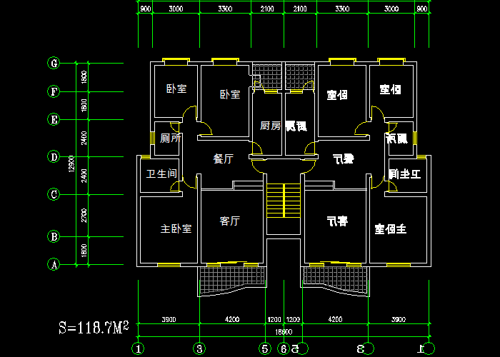 百余種住宅戶形平面設(shè)計(jì)圖紙