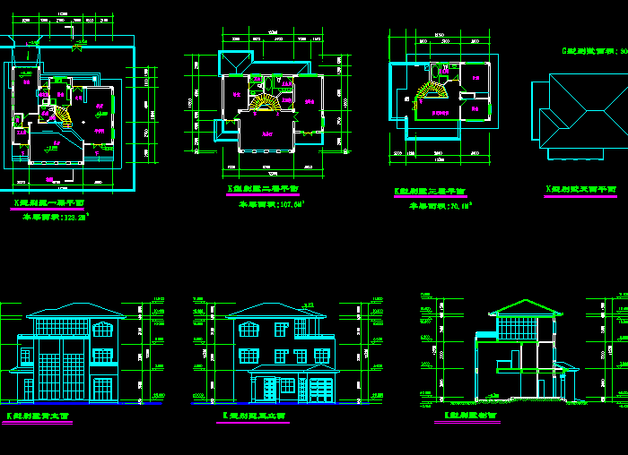 公園景觀規(guī)劃平面CAD建筑圖4