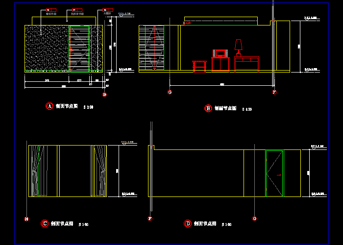 北京市朝林酒店客房裝修施工圖6