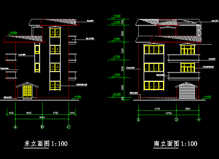 50套別墅施工圖+效 果圖6