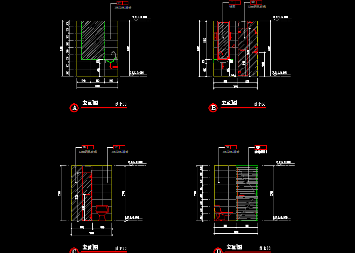 北京市朝林酒店客房裝修施工圖9