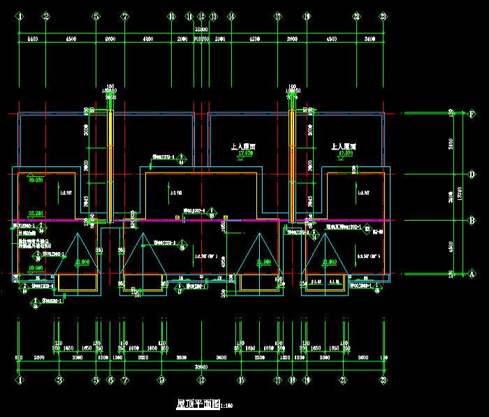 三室二廳自建房設(shè)計(jì)CAD施工圖3