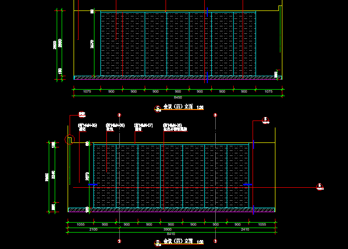 十四層會(huì)議室CAD設(shè)計(jì)施工圖
