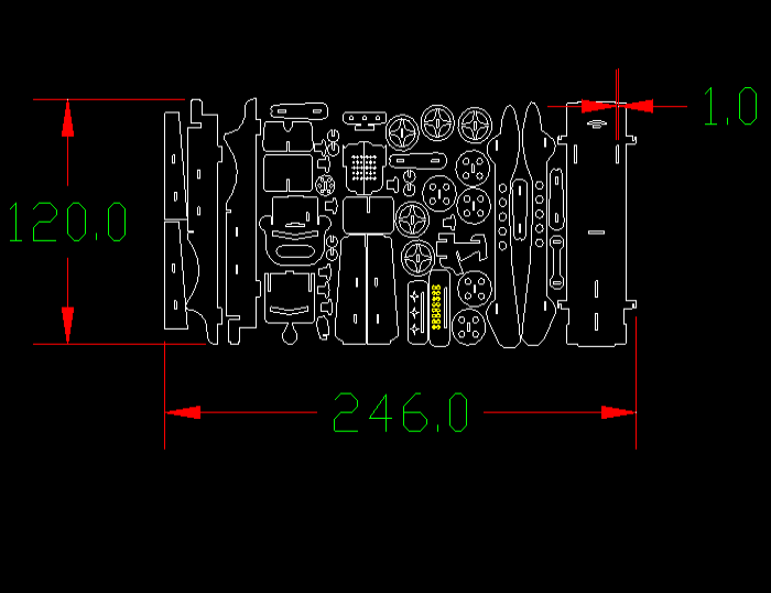 3D立體激光建筑設(shè)計圖紙4