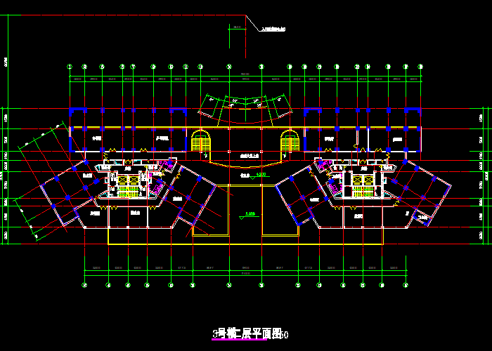 某小區(qū)住宅樓房設計施工圖