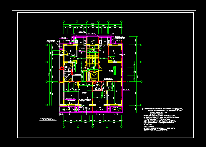 高樓建筑設(shè)計施工圖紙分享