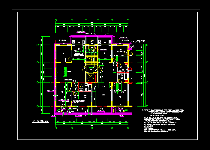 高樓建筑設(shè)計施工圖紙分享