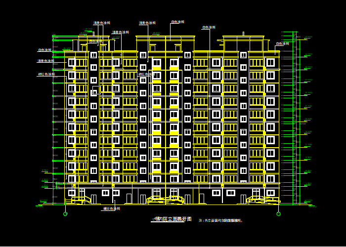高樓建筑設(shè)計施工圖紙分享