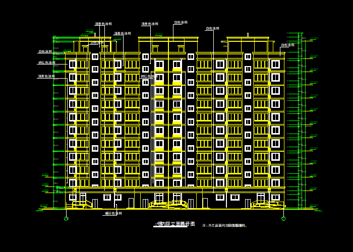 高樓建筑設(shè)計(jì)施工圖紙分享