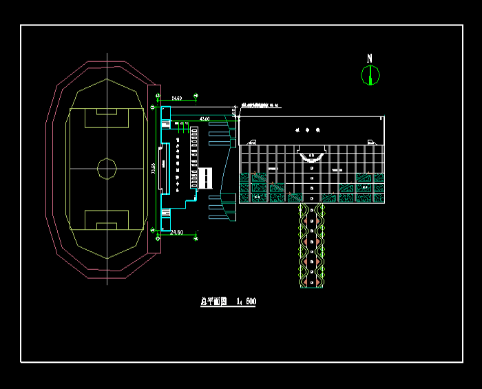 某小區(qū)房屋設計CAD施工圖