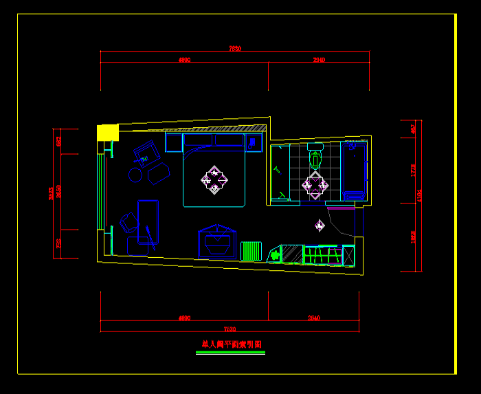 某小區(qū)房屋設計CAD施工圖
