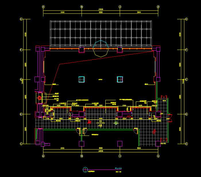 酒店大堂設(shè)計(jì)施工圖